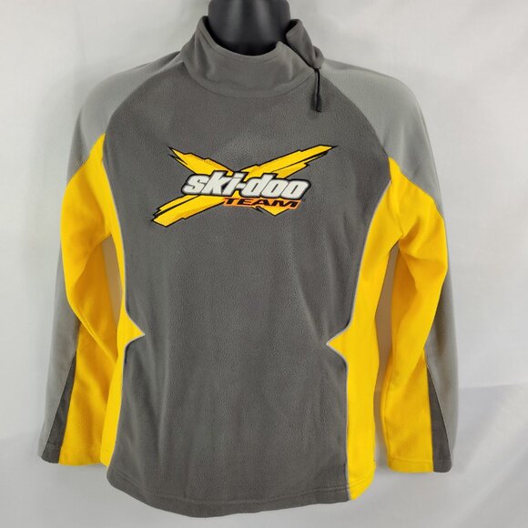 Skidoo Pullover Fleece Bombardier Snowmobile Light Jacket Women's size Large - Picture 1 of 3